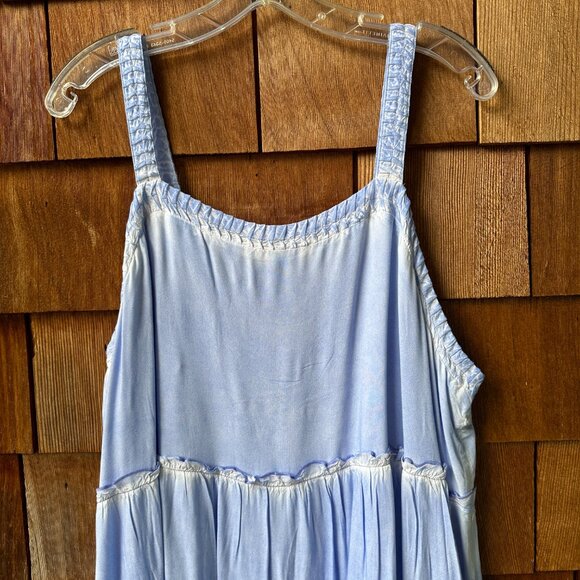 NWT Anthropologie Nell Lavender Tiered Pullover Midi Dress in Women's 1X - Picture 6 of 14